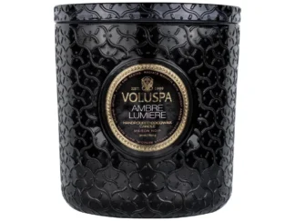 Voluspa Maison Noir Ambre Lumiere Luxe vonná sviečka 853g