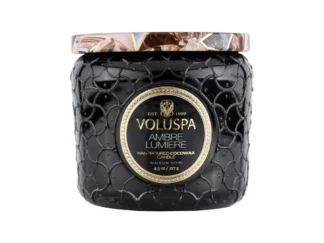 Voluspa Maison Noir Ambre Lumiere Petite vonná sviečka 128g