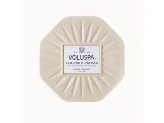Voluspa Vermeil Coconut Papaya 3 Wick Octagon Tin vonná sviečka