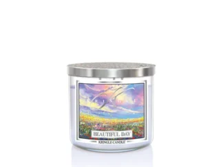 Kringle Candle TUMBLER Beautiful Day 3-knôtová vonná sviečka 411g