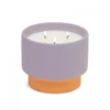 Paddywax Color Block Viole & Vanilla vonná sviečka 453g