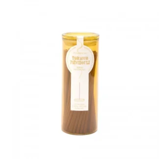 Paddywax Haze Tobacco & Patchouli vonné tyčinky v sklenenom obale 100 ks