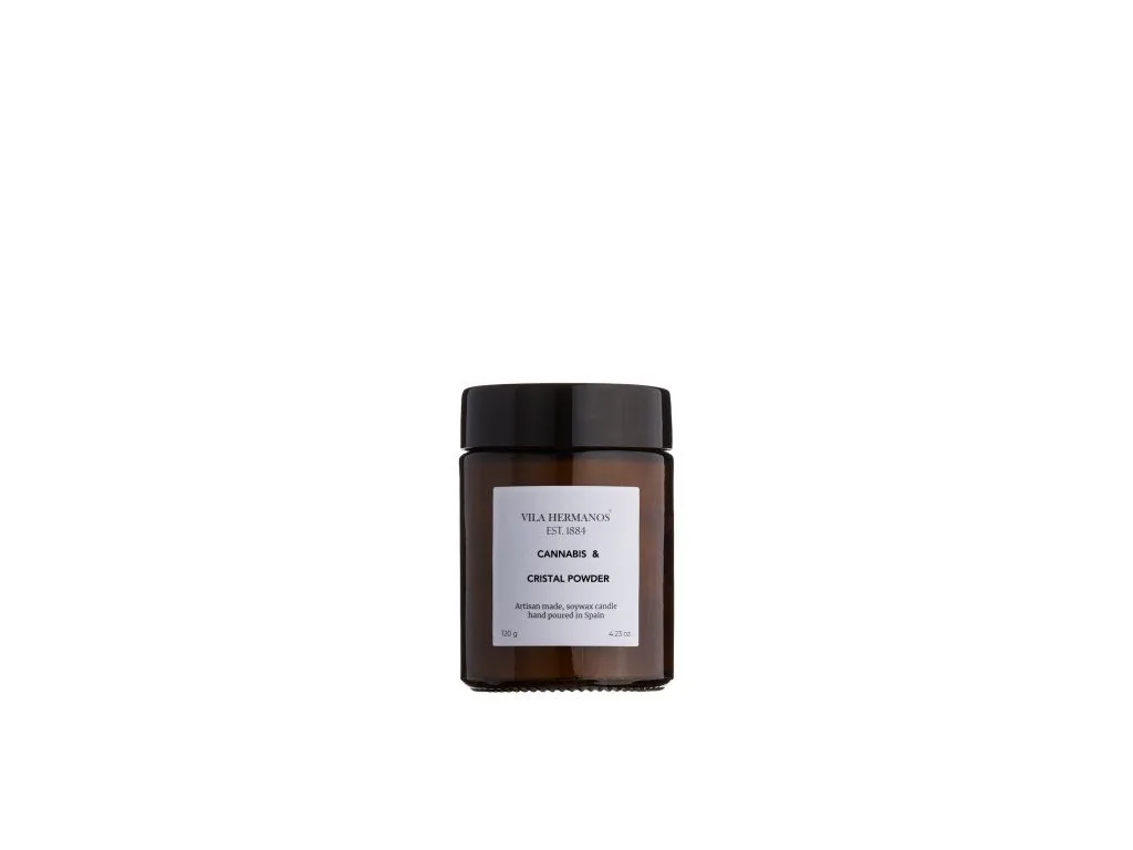 Vila Hermanos Apothecary Cannabis & Crystal Powder vonná sviečka 150g