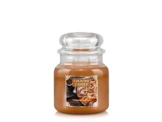 Country Candle Cinnamon Buns vonná sviečka stredná 2-knôtová (453 g)
