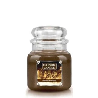 Country Candle Midnight Snow vonná sviečka stredná 2-knôtová (453 g)