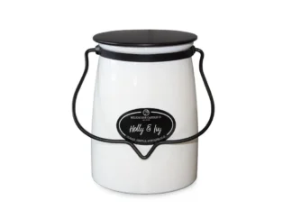 MILKHOUSE CANDLE Holly & Ivy vonná sviečka BUTTER JAR (624 g)