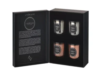 LADENAC Urban Senses darčekové balenie 4x 75g mini sviečka