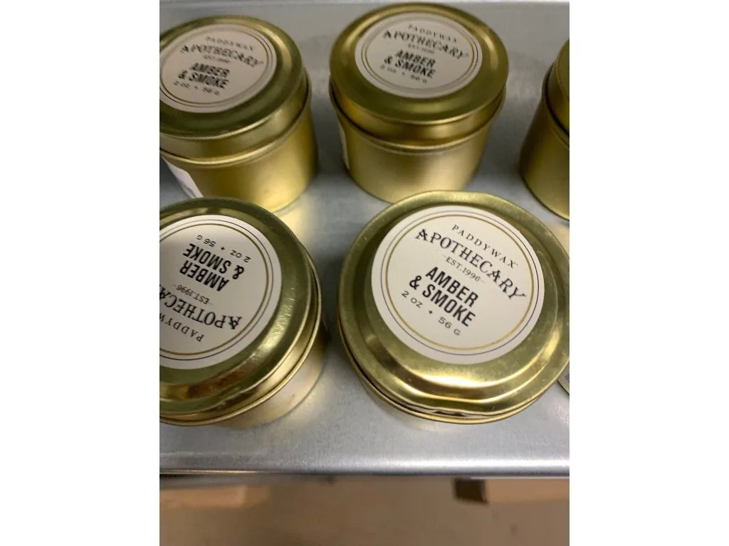 Paddywax Apothecary AMBER & SMOKE vonná sviečka 2 oz. (2 oz / 56 g) - PRELIAČENÝ OBAL – Obrázok 3
