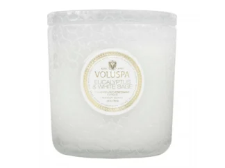 Voluspa Maison Blanc Eucalyptus Luxe vonná sviečka 853g