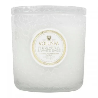 Voluspa Maison Blanc Eucalyptus Luxe vonná sviečka 853g