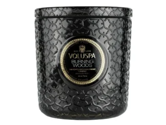 Voluspa Maison Noir Burning Woods Luxe vonná sviečka 853g