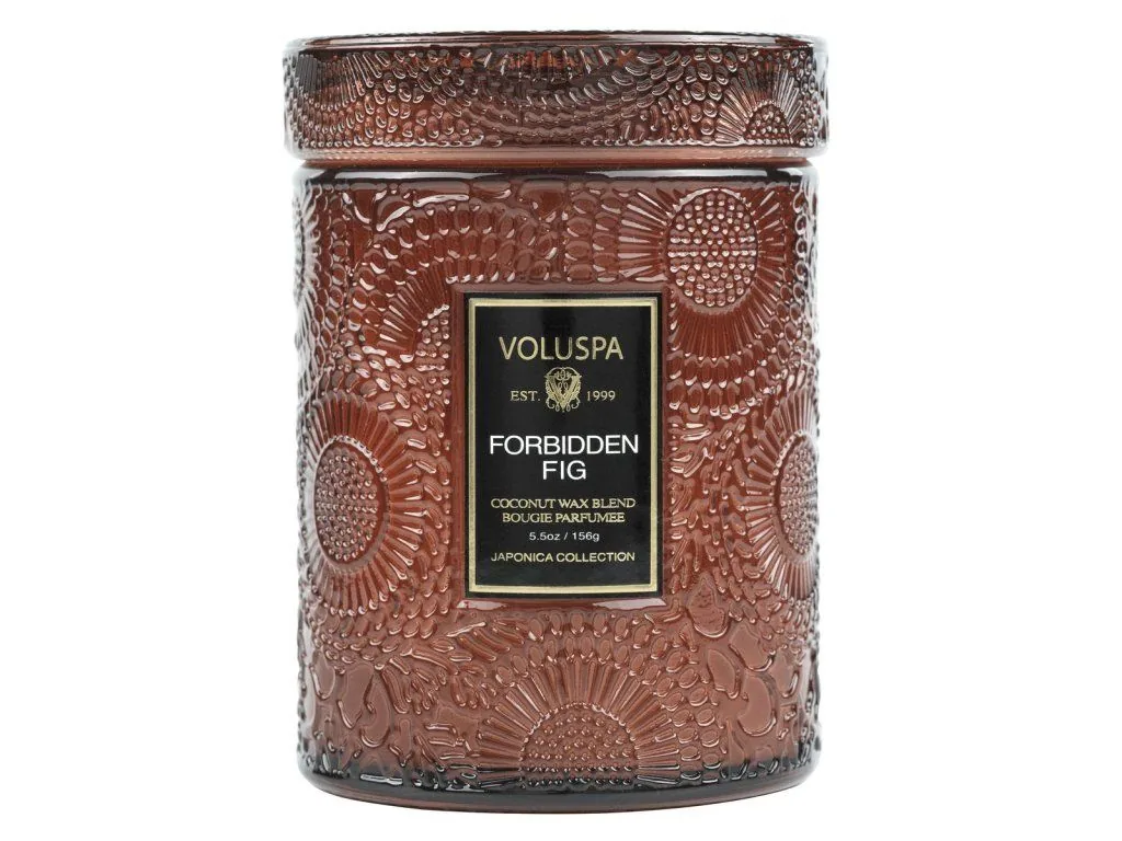 Voluspa Japonica Forbidden Fig Small Jar vonná sviečka (5.5oz / 156g)