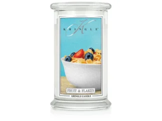Kringle Candle Fruit & Flakes vonná sviečka veľká 2-knôtová (624 g)