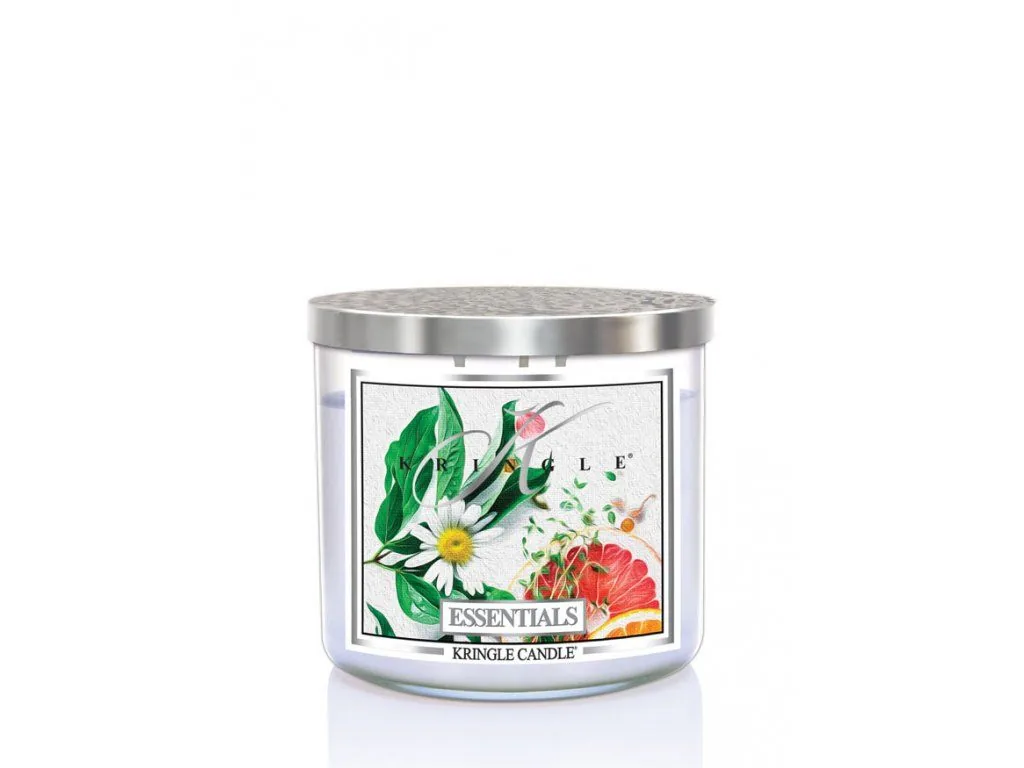 Kringle Candle TUMBLER Essentials 3-knôtová vonná sviečka 411g