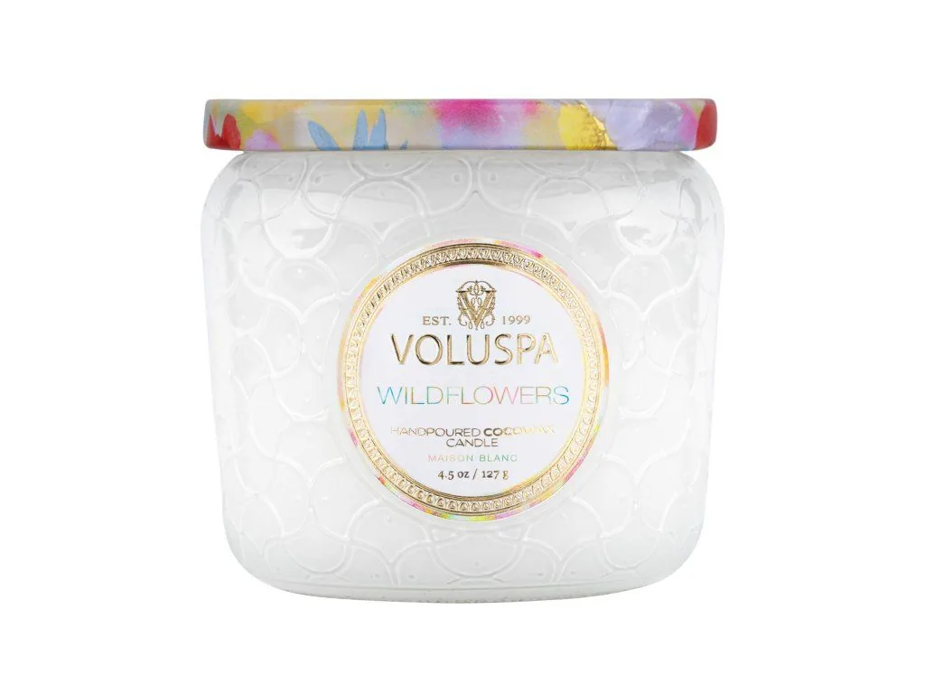 Voluspa Maison Blanc Wildflowers Petite vonná sviečka 128g