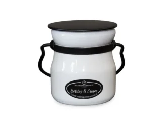 MILKHOUSE CANDLE Berries & Cream vonná sviečka CREAM JAR (142 g)