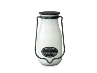MILKHOUSE CANDLE Raspberry Sangria vonná sviečka Milkbottle veľká 396g