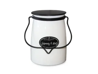 MILKHOUSE CANDLE Rosemary & Mint vonná sviečka BUTTER JAR (624 g)