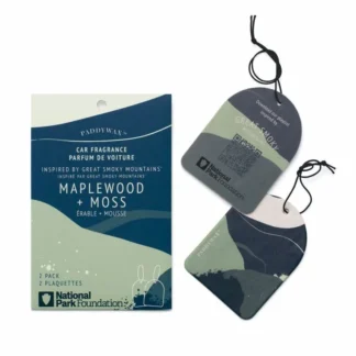 Paddywax Parks GREAT SMOKY MOUNTAINS MAPLEWOOD & MOSS vôňa do auta