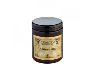 Vila Hermanos Aromatum Plumerie Blanche vonná sviečka 180g