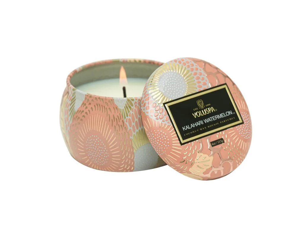 Voluspa Japonica Kalahari Watermelon Mini Tin vonná sviečka 113g