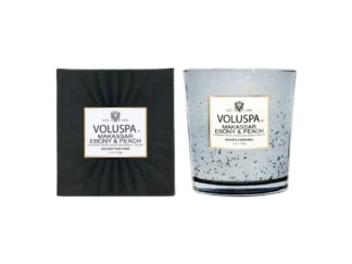 Voluspa Vermeil Makassar Ebony & Peach 9 oz Classic boxed vonná sviečka 255g