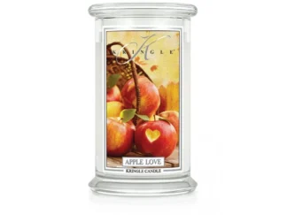Kringle Candle Apple Love vonná sviečka veľká 2-knôtová (624 g)
