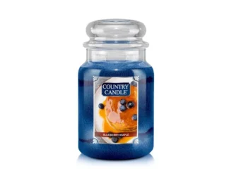 Country Candle Blueberry Maple vonná sviečka veľká 2-knôtová (652 g)
