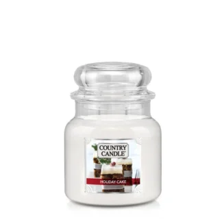 Country Candle Holiday Cake vonná sviečka stredná 2-knôtová (453 g)