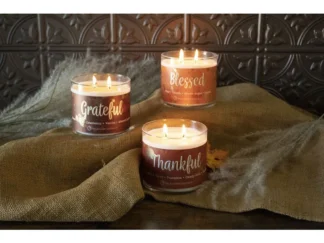 Milkhouse Candle LE Thanksgiving 12 oz Jar: Thankful