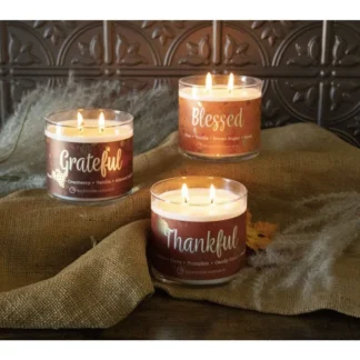 Milkhouse Candle LE Thanksgiving 12 oz Jar: Thankful