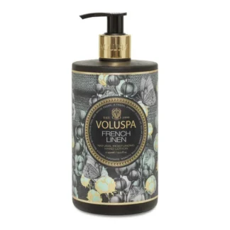 Voluspa Maison Noir French Linen krém na ruky 450ml