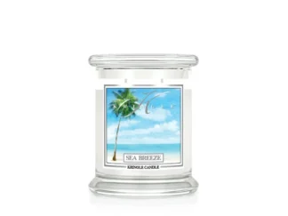 Kringle Candle Sea Breeze vonná sviečka stredná 2-knôtová (411g)