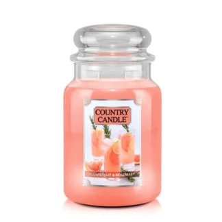 Country Candle Grapefruit & Rosemary vonná sviečka veľká 2-knôtová (652 g)