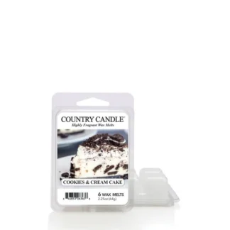 Country Candle Cookies & Cream Cake vonný vosk (64g)