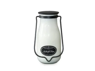 MILKHOUSE CANDLE Midnight Plum vonná sviečka Milkbottle veľká 396g