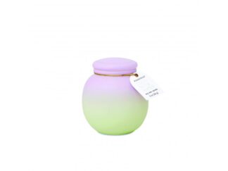 Paddywax ORB Pink Coconut & Amber fialovo-zelená ombré vonná sviečka 5 oz./141g