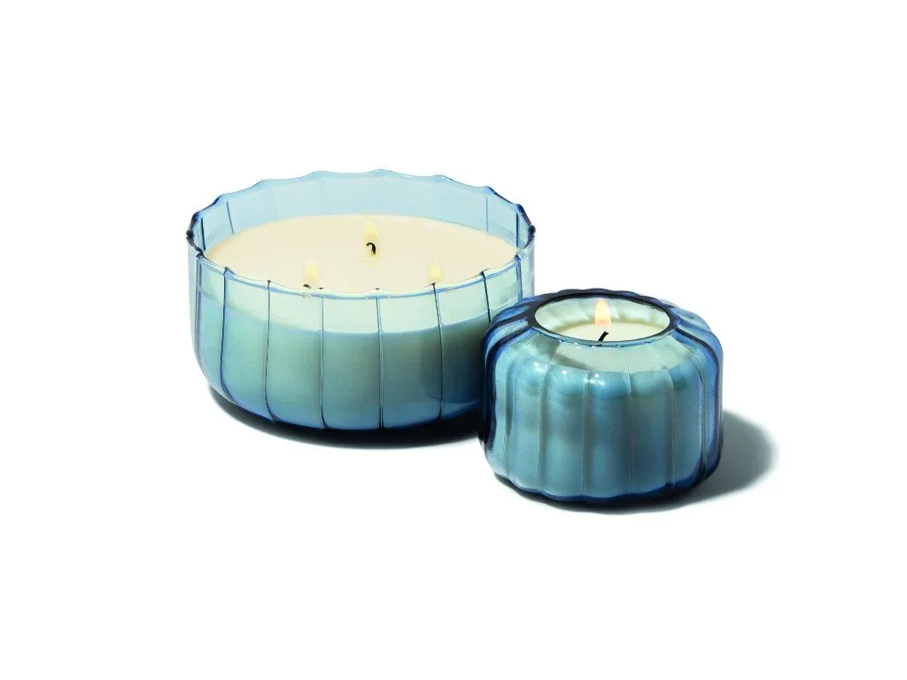 Paddywax RIPPLE Peppered Indigo vonná sviečka v sklenenej nádobe 12 oz./340g – Obrázok 2