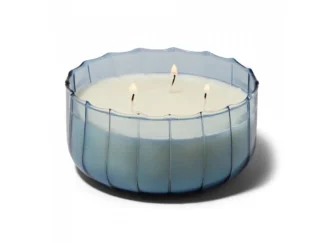 Paddywax RIPPLE Peppered Indigo vonná sviečka v sklenenej nádobe 12 oz./340g