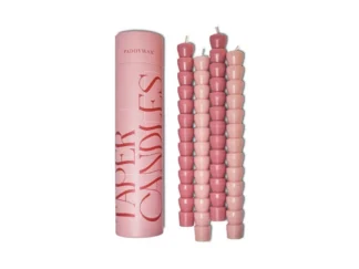 Paddywax TAPER dekoratívne sviečky pink + blush 2+2 ks