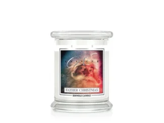 Kringle Candle Father Christmas vonná sviečka stredná 2-knôtová (411g)