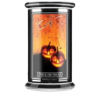 Kringle Candle Halloween Trick or Treat vonná sviečka veľká 2-knôtová (624 g)