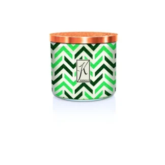 Kringle Candle TUMBLER Bourbon Bonfire 3-knôtová vonná sviečka (411g)