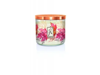 Kringle Candle TUMBLER Leaf Peeper 3-knôtová vonná sviečka (411g)