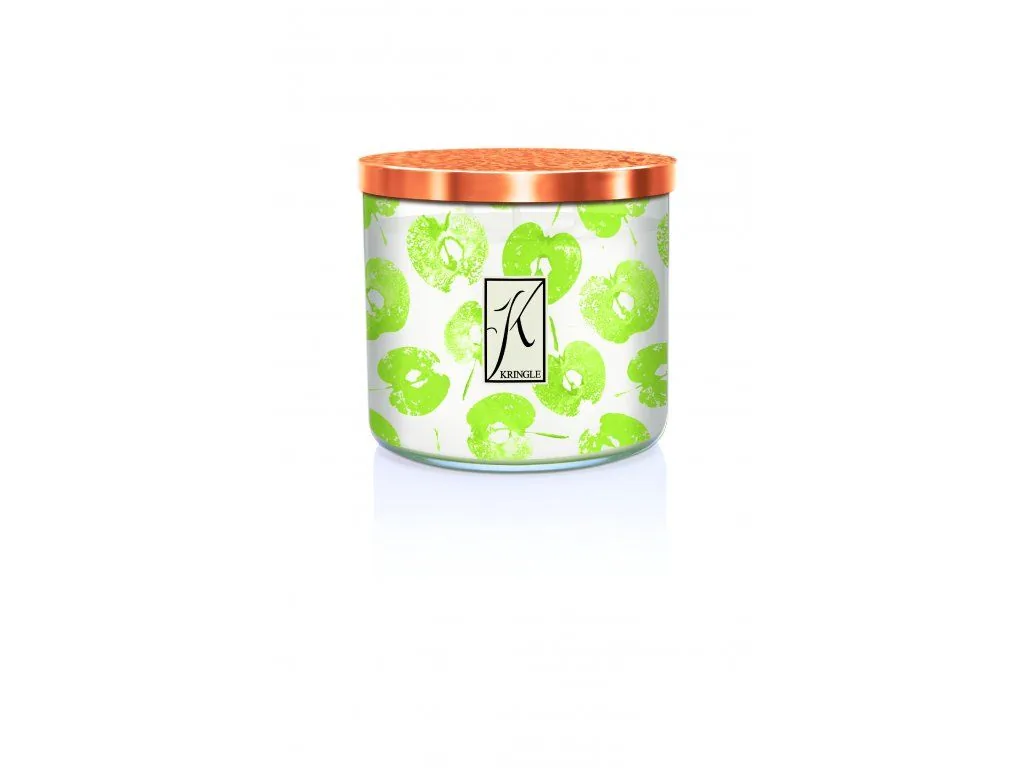 Kringle Candle TUMBLER Rosemary Applerita 3-knôtová vonná sviečka (411g)