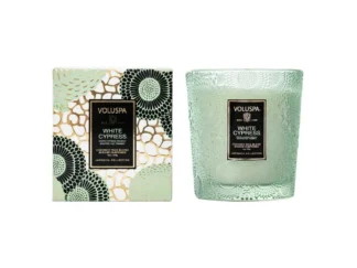 Voluspa Japonica White Cypress Classic vonná sviečka 255g
