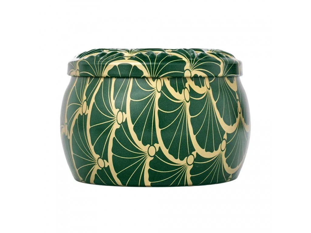 Voluspa Japonica Holiday Noble Fir Garland Mini Tin vonná sviečka 113g – Obrázok 3