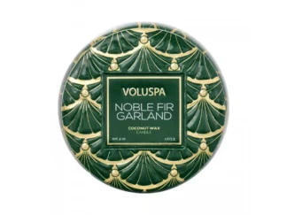 Voluspa Japonica Holiday Noble Fir Garland Mini Tin vonná sviečka 113g