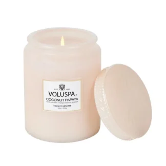 Voluspa Vermeil Coconut & Papaya Large Jar vonná sviečka (18oz / 510g)