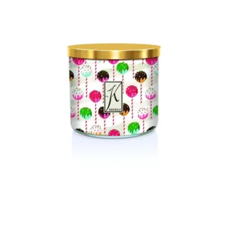 Kringle Candle TUMBLER Crinkle Cookies 3-knôtová vonná sviečka (411g)